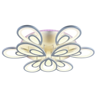 Светодиодная диммируемая люстра с пультом Profit Light 1507/6+3 WHT