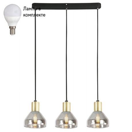 Светильник подвесной с Led лампочками в комплекте Rivoli Б0054679+Lamps 