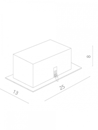 Нарушена упаковка! <94842> Встраиваемый светильник Arte Lamp Cardani Piccolo A5941PL-2BK