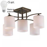 Люстра потолочная с лампочками Omnilux OML-55317-05+Lamps