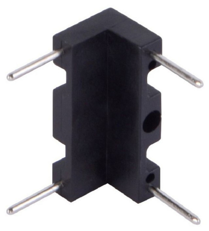 Соединитель угловой L-образный для треков накладных Favourite Unika 1006-CB-025 