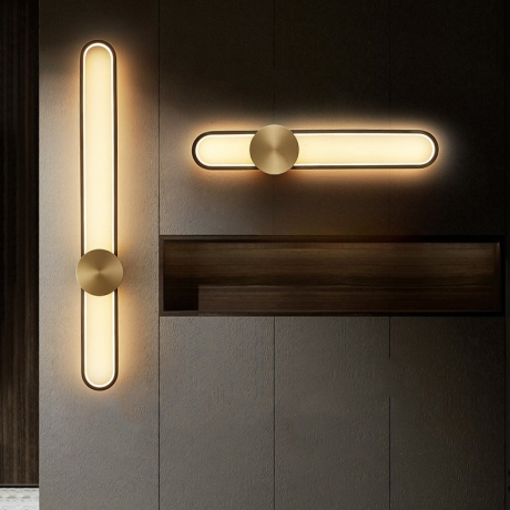 Настенный светильник HEIDY L H90 Brass Black ImperiumLoft heidy-l01 (230862-23) 