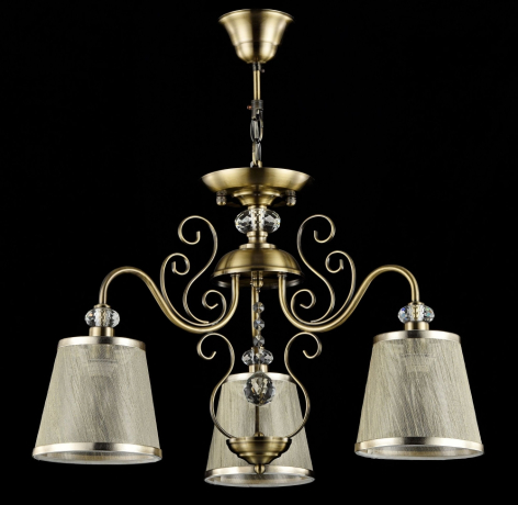 FR2405-PL-03-BZЛюстра с двойным креплением Freya Driana (FR405-03-R) 