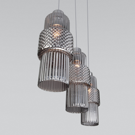 Подвесной светильник Eurosvet Soho 50209/3 хром 