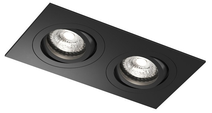 Встраиваемый светильник Denkirs HYDRO DK2112-BK 