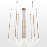 Подвесная люстра Lussole Bend LSP-7071 
