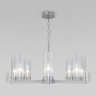 Подвесная люстра Eurosvet Arganie 60133/8 серебро (a057760) 