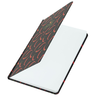 Нарушена упаковка! <402307> Ежедневник недатированный с резинкой А5 (145х203 мм), BRAUBERG, твердый, 128 л., "Spicy", 114560 (114560)