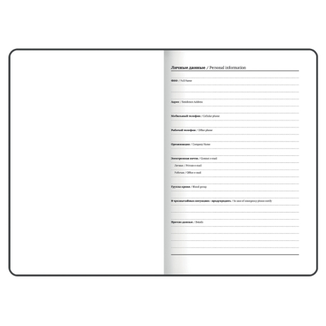 Нарушена упаковка!  <402307> Ежедневник недатированный с резинкой А5 (145х203 мм), BRAUBERG, твердый, 128 л., "Spicy", 114560 (114560)