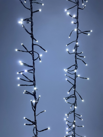 Светодиодная гирлянда ЭРА мишура 220V холодный белый ENIN - GC Б0047969