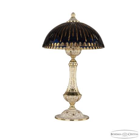 Настольная лампа Bohemia Ivele Crystal 71100L/25 GW Amber-Blue/H-1K 