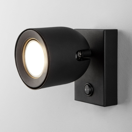 Спот Elektrostandard Ogma GU10 SW чёрный (MRL 1009) (a047871) 