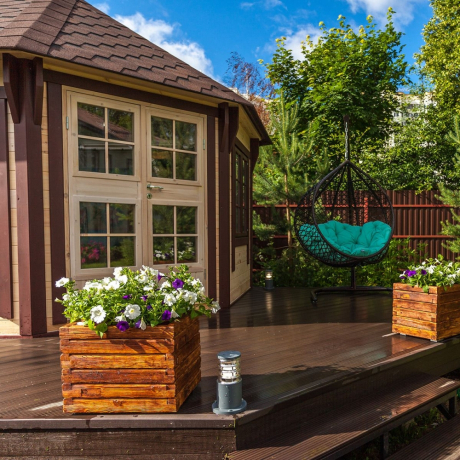 Уличный ландшафтный светильник Elektrostandard Techno (a035097) 1508 серый