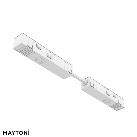 Соединитель гибкий для треков Maytoni Technical Accessories for tracks Exility TRA034CPC-42W-5 