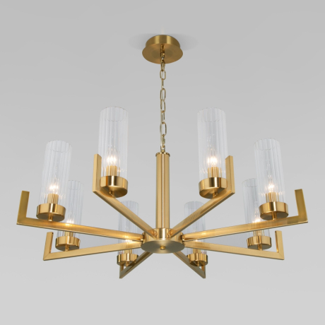Подвесная люстра Eurosvet Arganie 60133/8 латунь (a057759) 