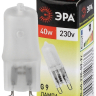Лампа галогенная ЭРА G9 40W 2700K матовая G9-JCD-40-230V-FR C0027368 