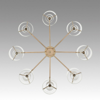 Люстра потолочная Lumion Moderni Verdi 6587/8C