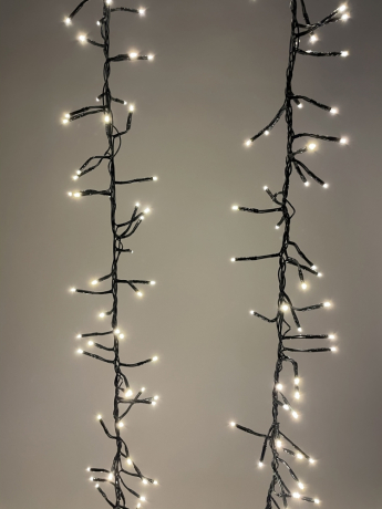 Светодиодная гирлянда ЭРА мишура 220V теплый белый ENIN - GW Б0047970