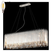 Подвесная люстра с лампочками Wertmark WE128.12.123+Lamps