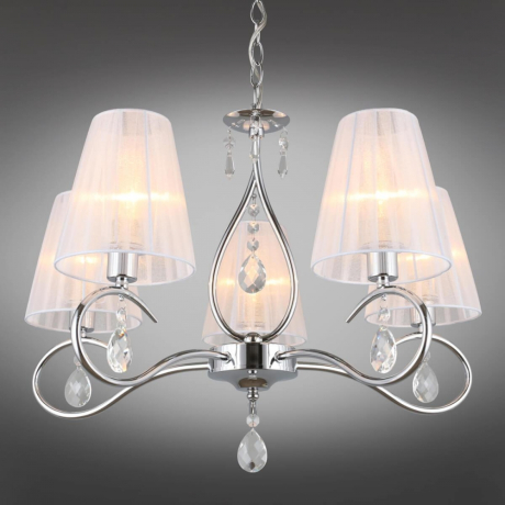 Люстра подвесная с лампочками Omnilux OML-56203-05+Lamps 