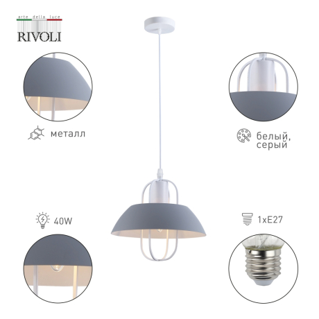 Подвесной светильник Rivoli Mia 5135-201 (Б0054869) 