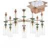 Люстра на штанге с лампочками Odeon Light Bizet 4855/7C+Lamps E14 P45 