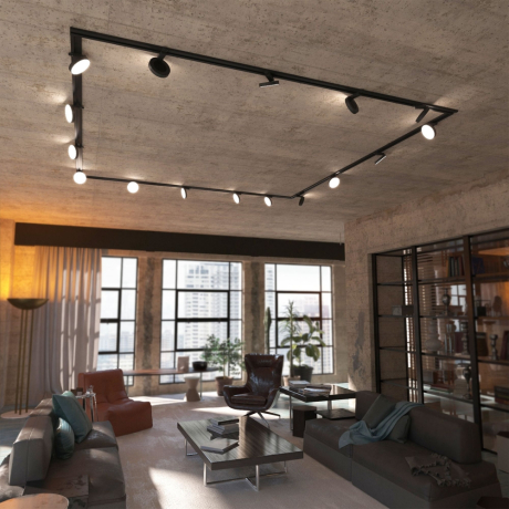 Однофазный LED светильник 12W 4200К для трека Pila Elektrostandard 85078/01 (a056103) 