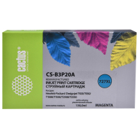 Картридж струйный CACTUS (CS-B3P20A) для HP DesignJet T920/T1500/T2530, пурпурный (363688)