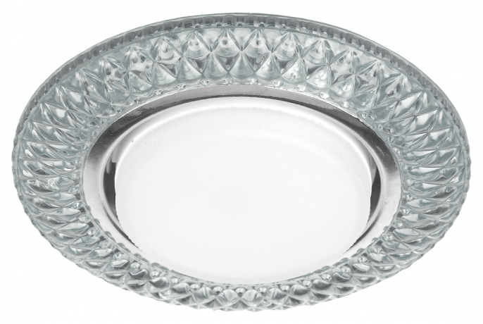 Встраиваемый светильник cо LED подсветкой Эра DK LD23 SL/WH (Б0029627) 