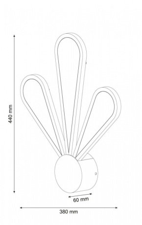 Miracoli W200.3 LED Настенный светодиодный светильник Lucia Tucci 