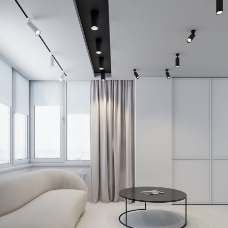 Светодиодный спот Elektrostandard Diffe 85252/01 черный (a058246) 