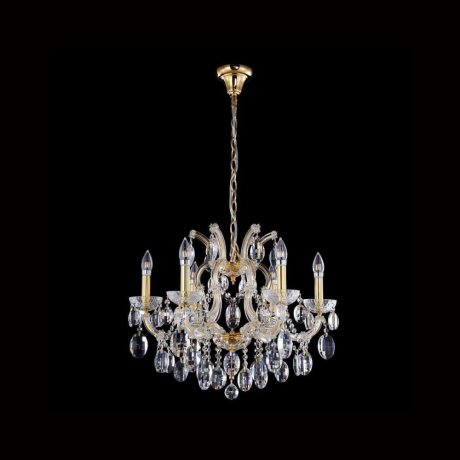 Подвесная люстра Crystal Lux Hollywood SP6 Gold (2011/306) 