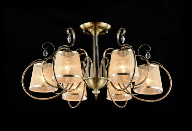 FR2020-PL-06-BZ Потолочная люстра Freya Simone (FR020-06-R) 