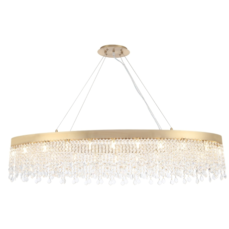 Подвесная люстра с лампочками CRYSTAL LUX AQUA SP20+Lamps 