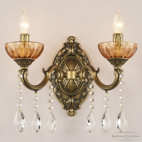Бра Bohemia Ivele Crystal AL7801 AL7801B10/2/175 A AGB P Amber/M-1H