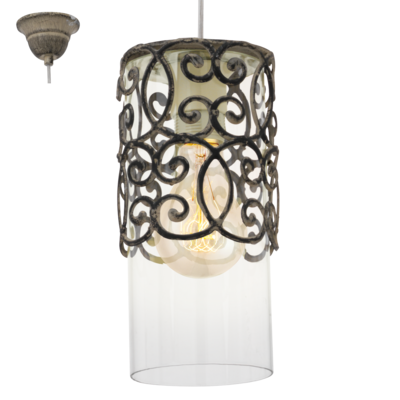 Нарушена упаковка!  <27163>  Светильник подвесной Eglo Vintage 49201