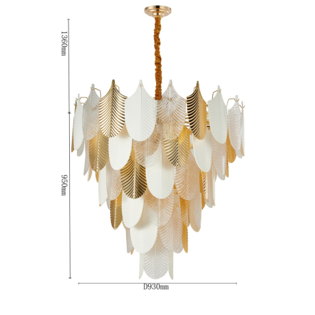 Люстра подвесная Favourite Pulcher с поддержкой Маруся 2619-37P-М 