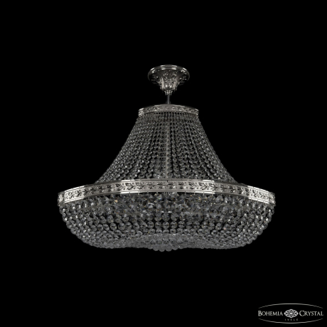 Люстра на штанге Bohemia Ivele Crystal 19283/H1/70IV Ni 