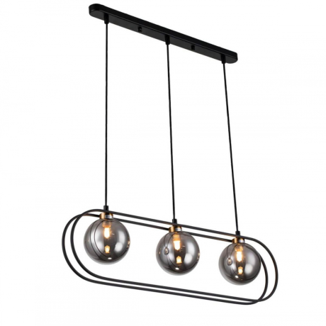 Подвесной светильник Indigo Spazio 11017/3P Black 