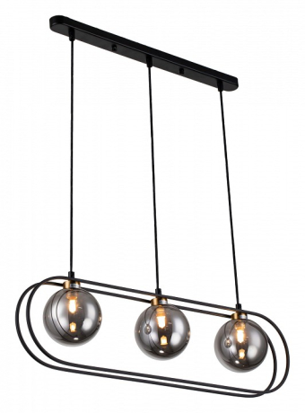 Подвесной светильник Indigo Spazio 11017/3P Black 