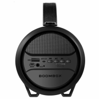 Колонка портативная DEFENDER G24, 1.0, 10 Вт, Bluetooth, FM-тюнер, microSD, чёрная, 65124 (513687)