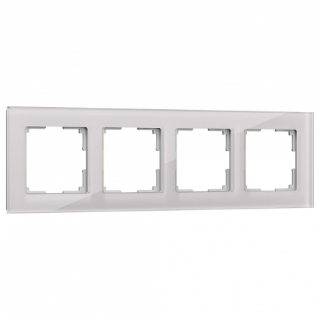 Рамка на 4 поста Werkel Favorit (дымчатый) W0041117