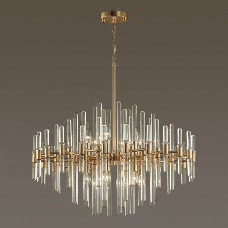 Подвесная люстра Stika Odeon Light с поддержкой Маруся 4988/12-М 