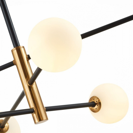 Люстра с Led лампочками в комплекте Evoluce SLE220103-06+Lamps 