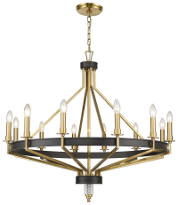 Подвесная люстра с лампочками Wertmark WE246.12.503+Lamps