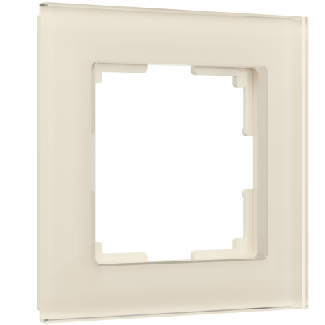 Рамка на 1 пост Werkel Favorit (молочный, стекло) W0011141