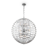 Подвесная люстра в виде шара с хрустальными вставками Maytoni Palla MOD092PL-12CH 