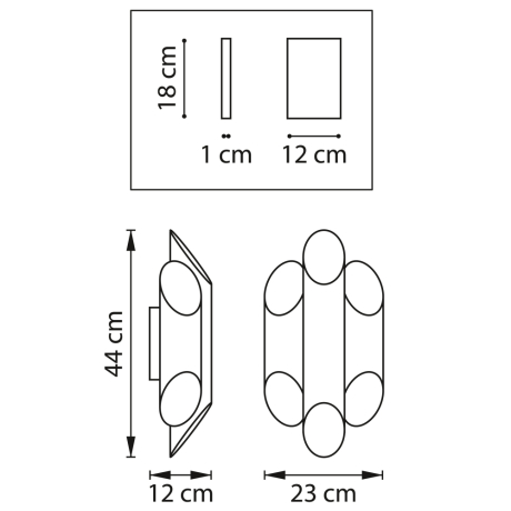 Бра Lightstar Siena 720662 