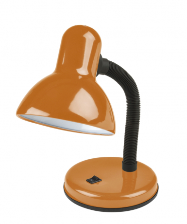 Настольная лампа с механическим выключателем Uniel TLI-225 ORANGE (UL-00001802) 