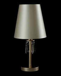 Настольная лампа с лампочкой CRYSTAL LUX RENATA LG1 GOLD+Lamps
